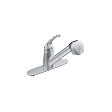 Moen Chrome One-Handle Pullout Kitchen Faucet CA40519